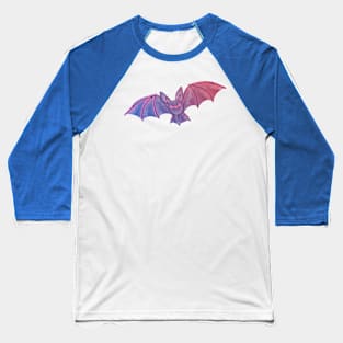 Purple Bat Baseball T-Shirt